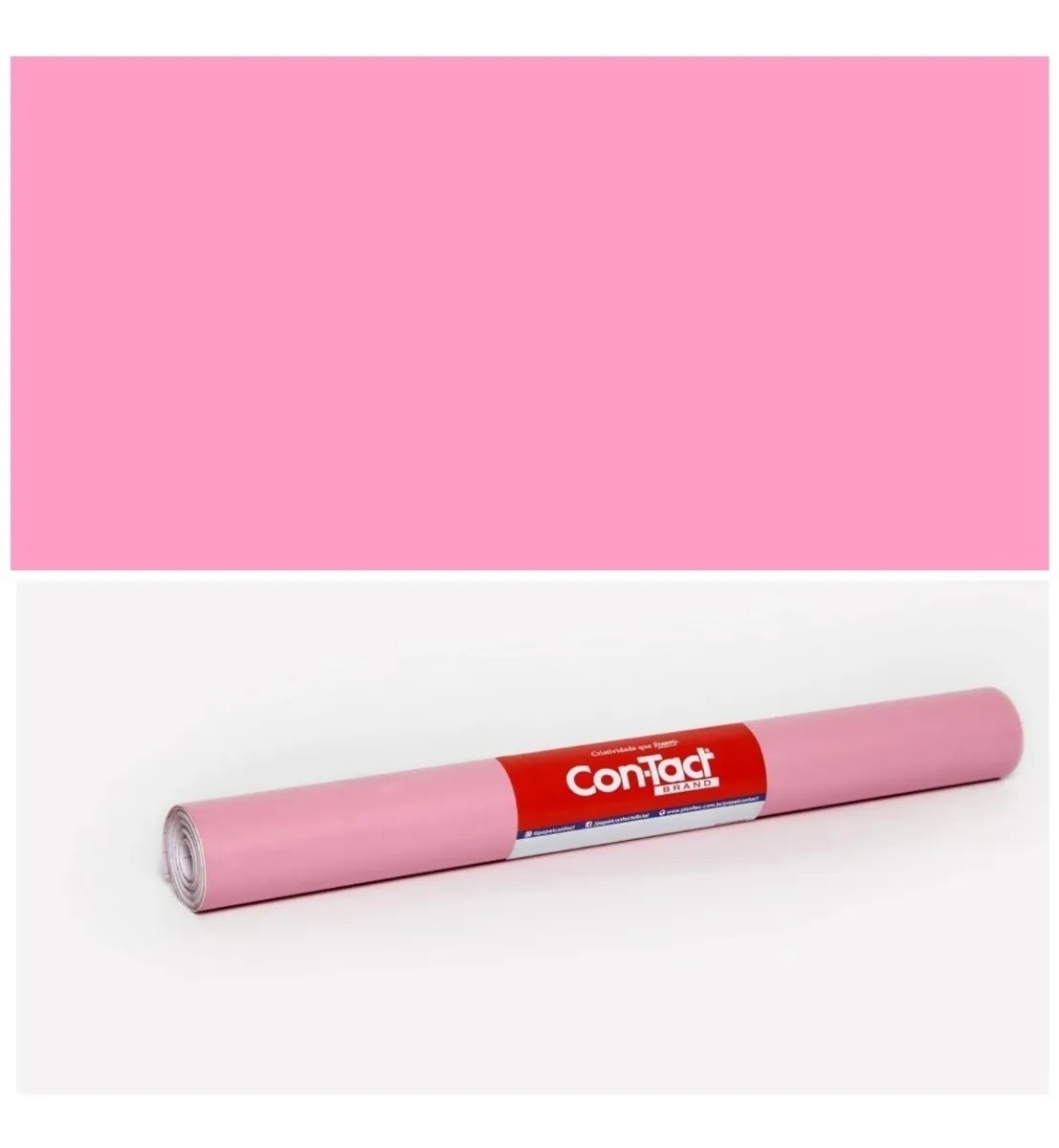 PLASTICO ADESIVO ROSA CONTACT